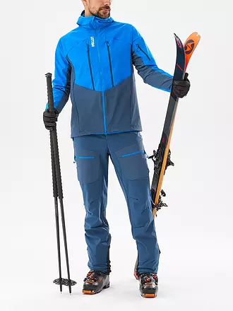 MILLET | Veste softshell de randonnée pour homme White Shield à capuche |